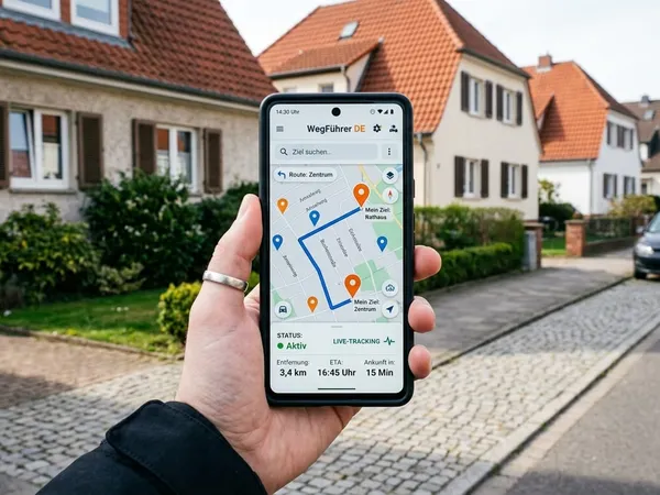 GPS-Tracking und Kartenansicht